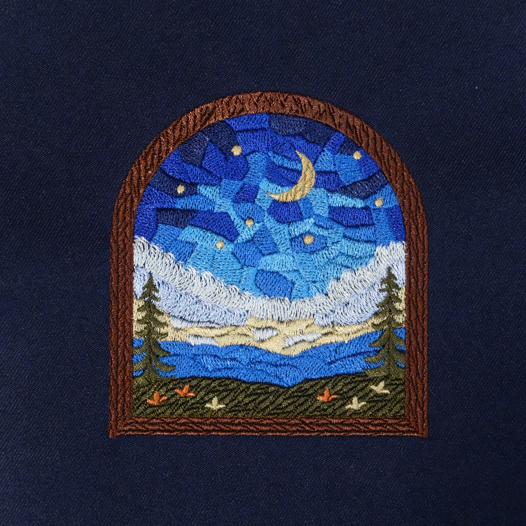 stained-glassの刺繍データhover時